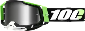 100% Racecraft 2 Goggles - Kalkuta - Silver Mirror 50010-00006 100% Racecraft 2 Goggles - Kalkuta - Silver Mirror 50010-00006
