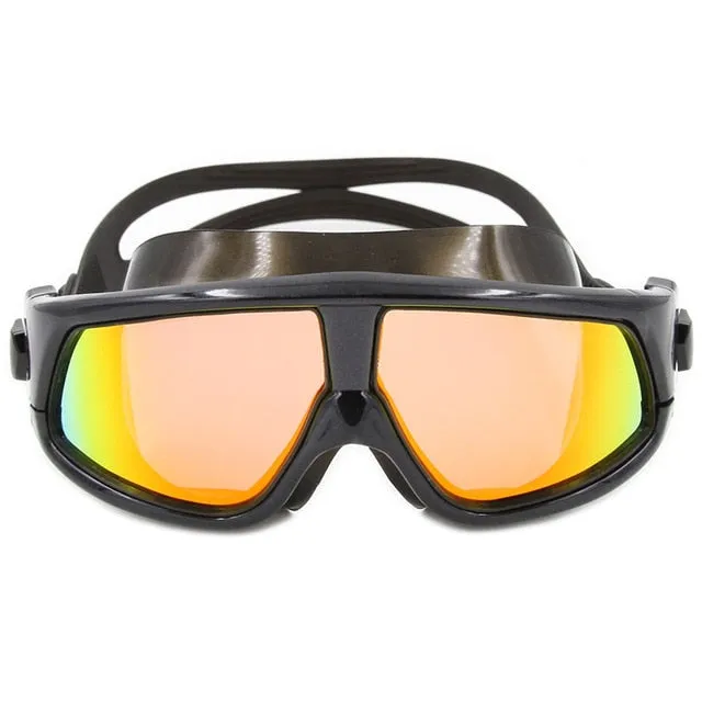2020 Professional Brand Large Frame Swimming Glasses