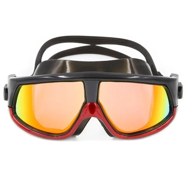 2020 Professional Brand Large Frame Swimming Glasses