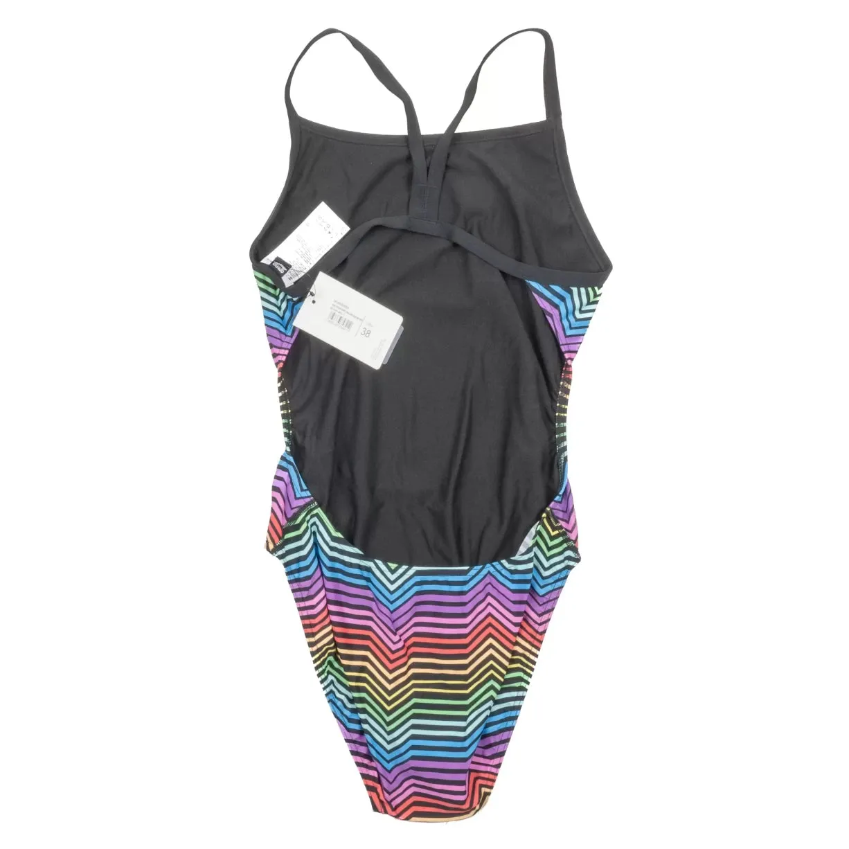 Arena Multicolor Stripes Challenge Back One Piece - Women's
