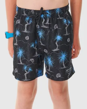 BOYS 8-16 SHRED ROCK VOLLEY BOARDSHORTS