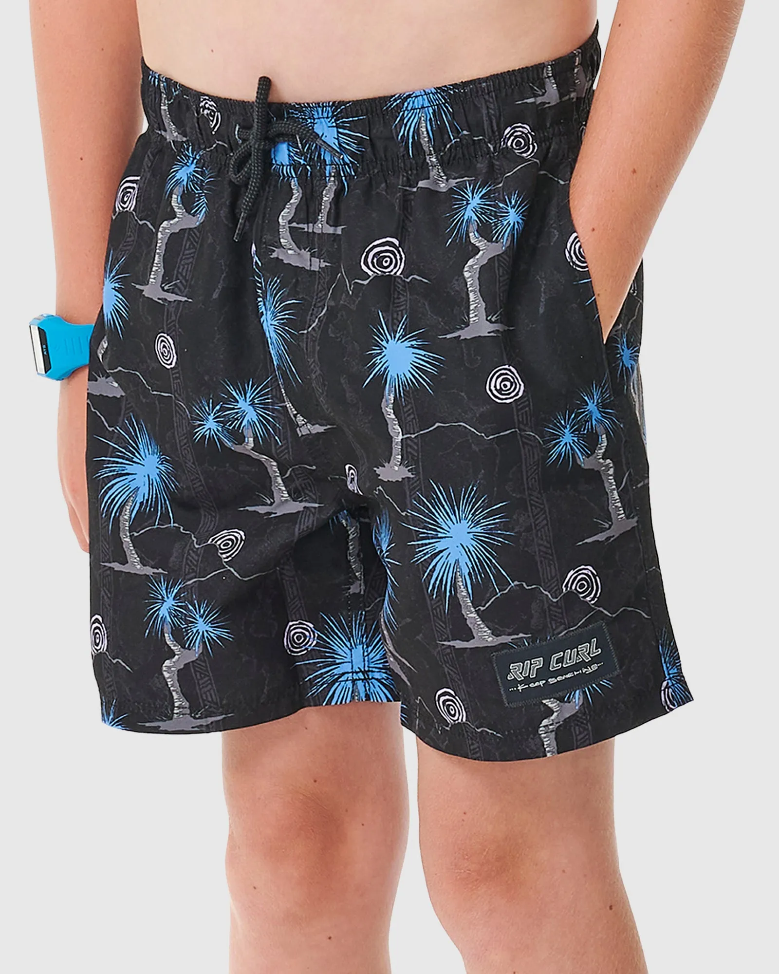 BOYS 8-16 SHRED ROCK VOLLEY BOARDSHORTS