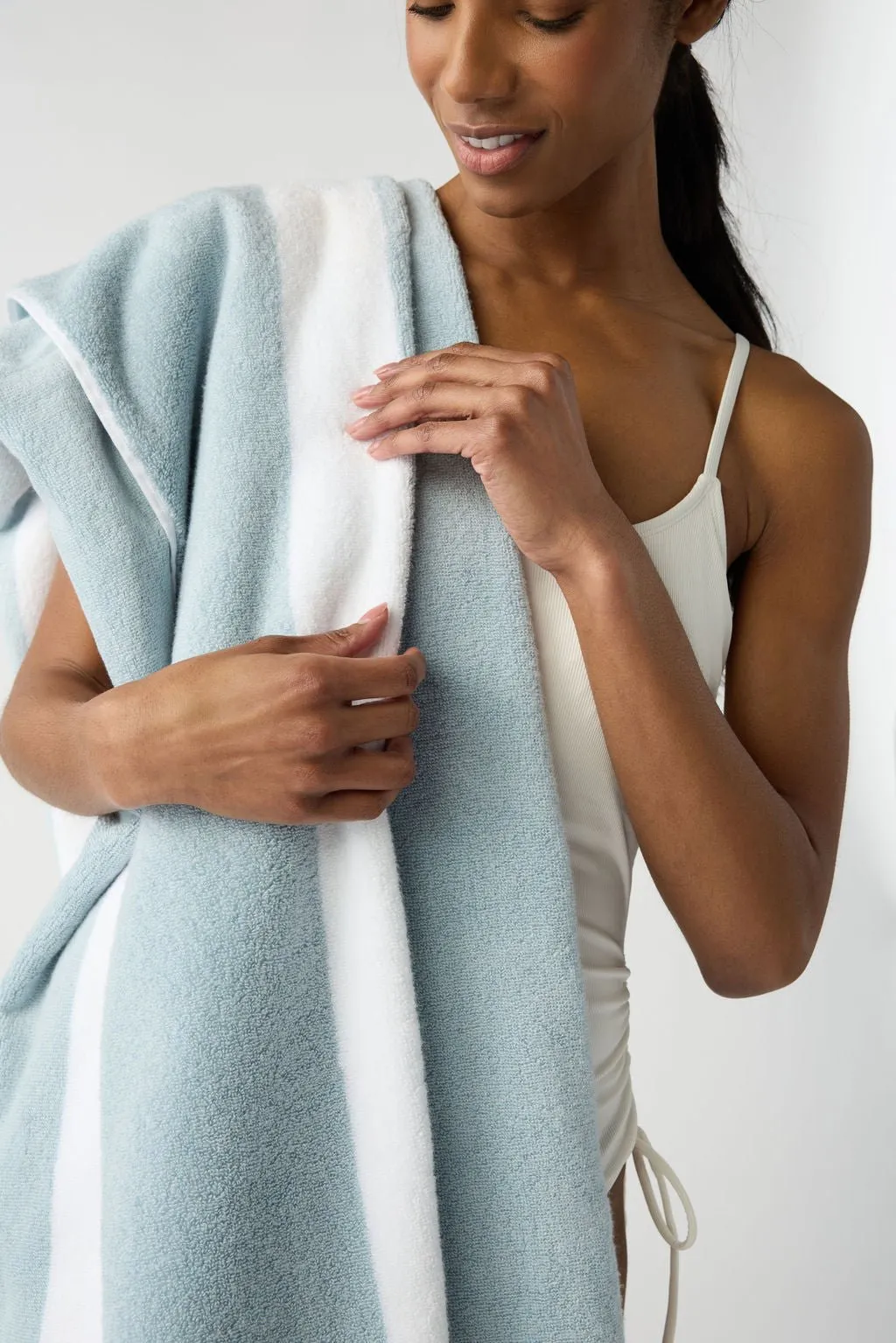 Classic Stripe Resort Towel