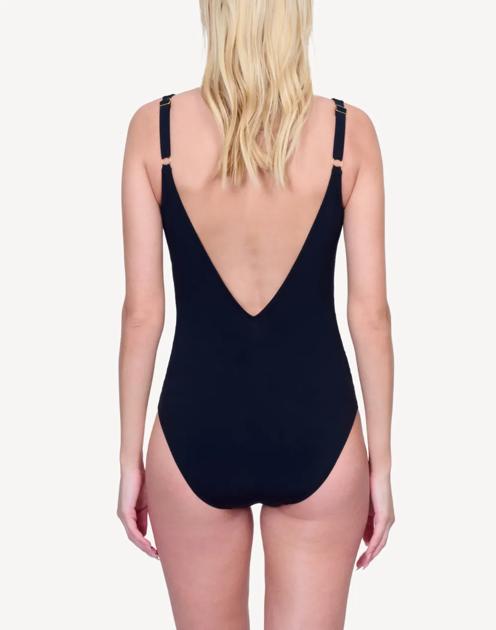 Day Dreamer V Neck One Piece Swimsuit