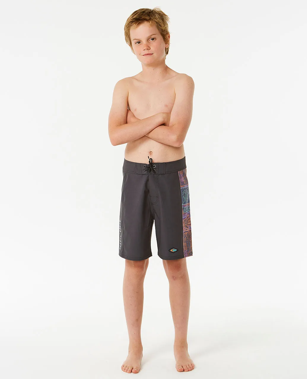 Lost Islands Block Mirage Boardshort - Boys (8-16 years)