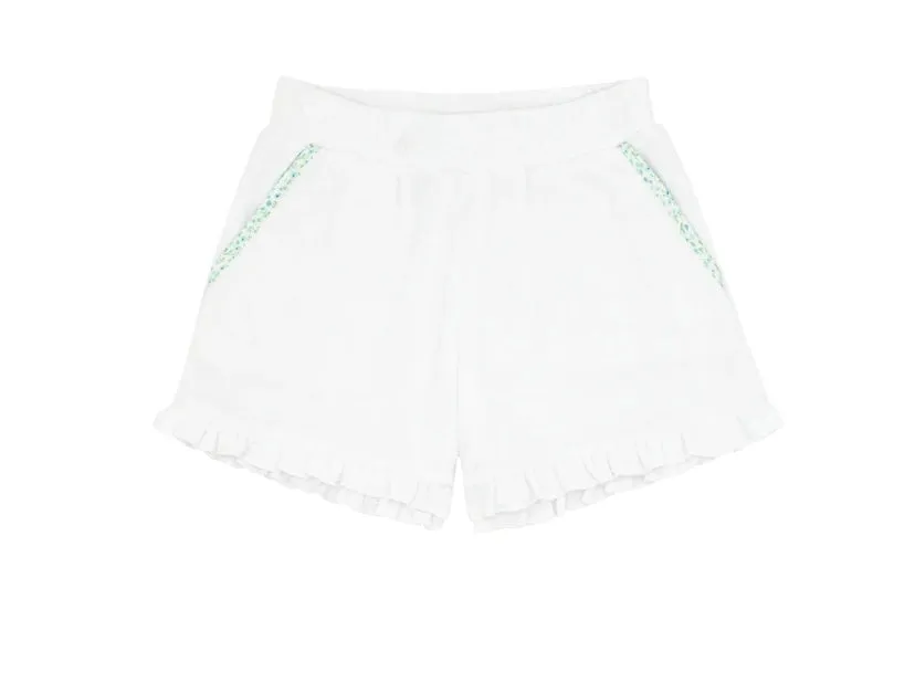 MINNOW~French Terry ruffle short