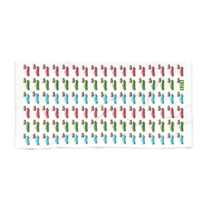 Rainbow Truckin Pool or Beach Towel