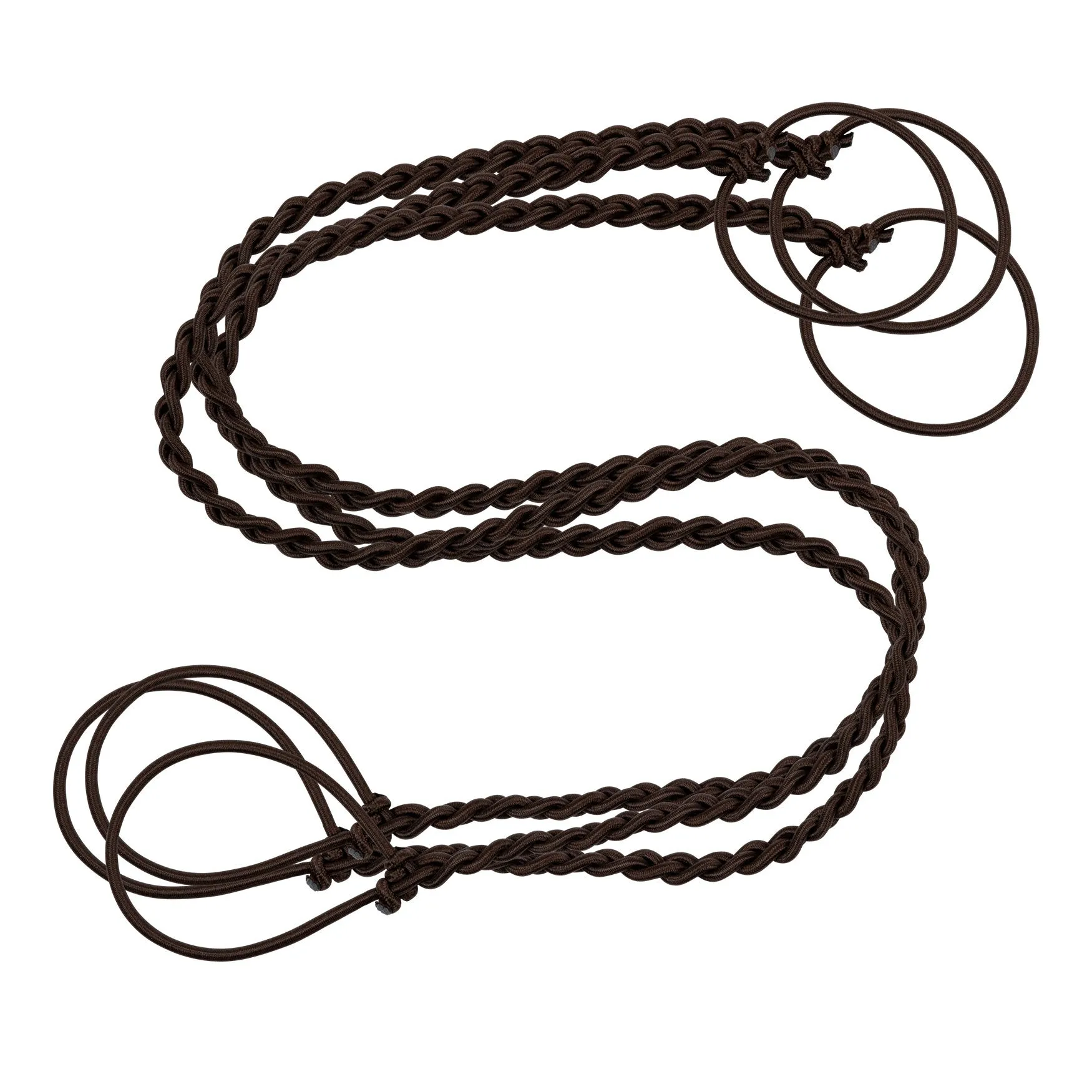 Rip Tie Tangle Free  Hair Tie - 3 Pack Black or Brown